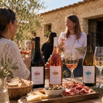 Guided Winery Tour + 4-Wine Tasting & Local Tapas