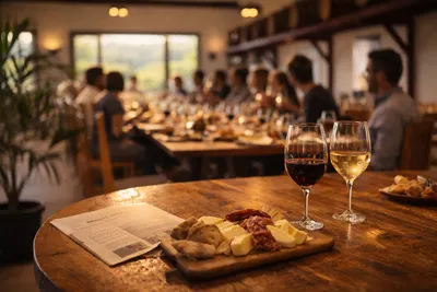 The ultimate plan: Winery tour and seasonal menu