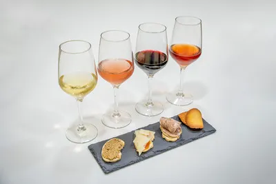 Wine tasting with tapas