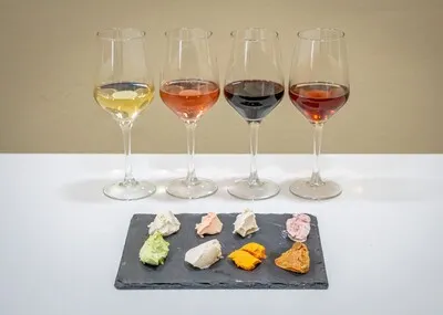 Wine and ice cream—yep, together!