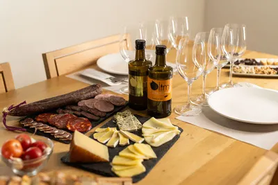 Country breakfast with wine tasting 